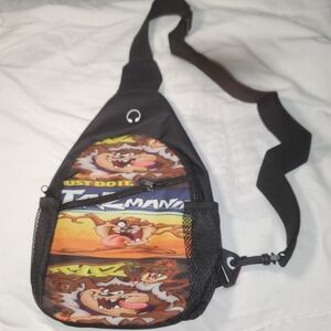 Taz Mania Cross Body Bag